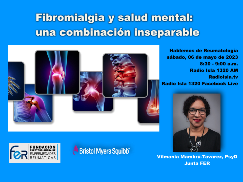 Fibromialgia y Salud Mental, Dra. Mambrú